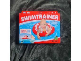 SWIMTRAINER Classic Simring Röd för bebisar 6-18 kg