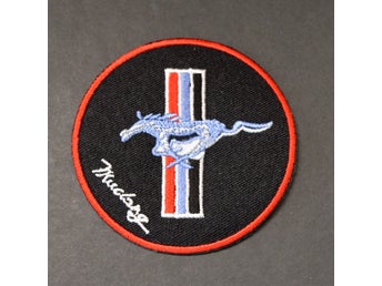 Mustang Tygmärke Patch