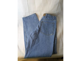 Gizmo Straight Leg Jeans - Mid Blue - Storlek S