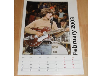 THE BEATLES - GEORGE HARRISON ON STAGE 40 x 30 POSTER