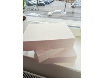 3 st Fotoalbum förvaring/låda