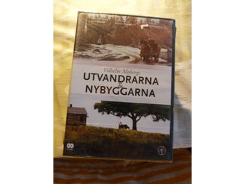 #reapåtradera Utvandrarna & Nybyggarna av Vilhelm Moberg (DVD) Ny inplastad