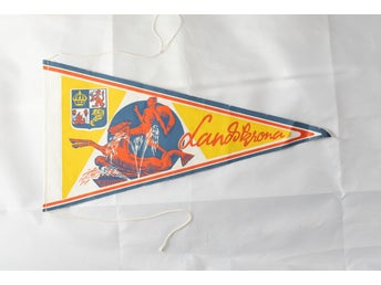 Landskrona Vintage Vimpel - Flagga - Vimpelflagga Skåne
