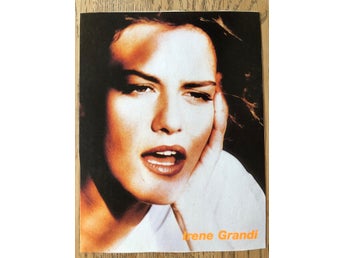 Vykort från pop tidning Irene Grandi