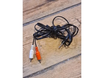 Ljudkabel 3,5 mm jack till RCA