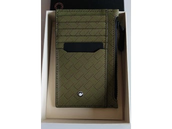 MONTBLANC CARD HOLDER EXTREME 8CC I LÄDER NY&UBRUGT