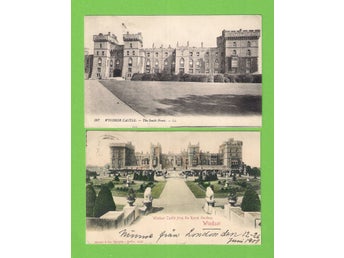 STORBRITANNIEN. Windsor Castle, 2 vykort