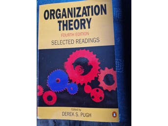 本 Organization Theory 4th Edition 日本語訳書付き