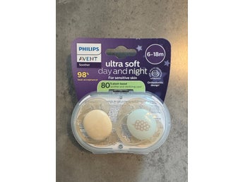 Avent Ultra Soft Napp, 6-18 månader, 2-pack