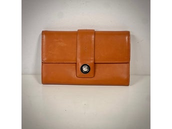 Plånbok Cognacsfärgad Läder Samsonite Börs (04)
