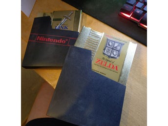 The Legend of Zelda och Zelda II: The Adventure of Link (NES)
