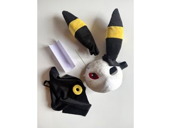 Handgjord Umbreon mask. Therian , cosplay.