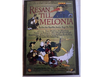 Resan till Melonia (1989) - Hans Alfredsson/Jan Blomberg - DVD