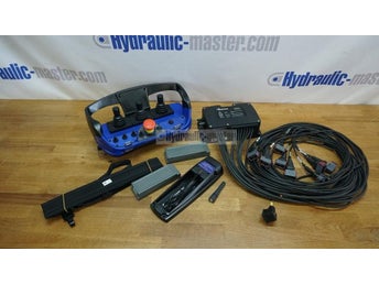 Fjärrstyrd Radio Scanreco G2B 6 funktioner Danfoss PVG 32 AMP 3 joysticks