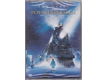 DVD / Polarexpressen / Tom Hanks / Robert Zemeckis / Ny & Inplastad