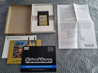 Tutankham med Svenskt A4! Intellivision