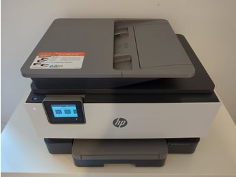 OfficeJet Pro 9014 multifunktionsskrivare med extra XL-patroner som ny i box!