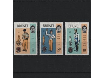Brunei 1971 Polisen 3v