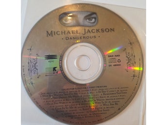 Michael Jackson - Dangerous, Collectors Edition first print