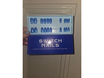 Too Blue to be True Ballerina - Switch Nails
