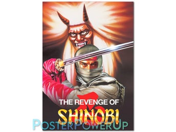 The Revenge Of Shinobi - A3-affisch (29,7 x 42 cm)