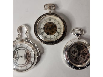 3 st Fickur skelettur mekaniska Samlarobjekt The Heritage Collection
