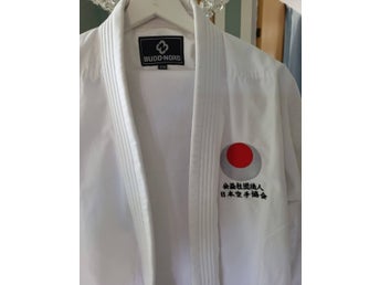 BUDO-NORD vit karate-gi, storlek 170