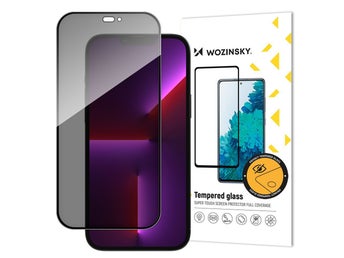 Wozinsky iPhone 15 Pro Max Privacy 9H Härdat Glas Skärmskydd