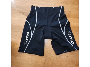 Craft svarta cykelbyxor, storlek M