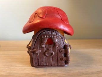 Smurfhus litet Schleich Peyo smurf