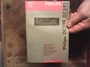 DC590 - DC591 instruktionsbok bilstereo