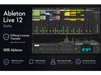 Ableton Live 12 Suite - Official License Transfer