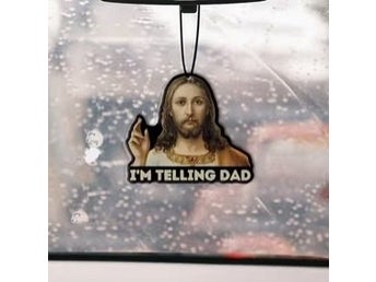 Luftfräschare / doftgran ’Jesus’