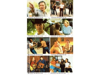 Filmfoton EVERY WHICH WAY BUT LOOSE (1978)(USA) Clint Eastwood Sondra Locke Geof