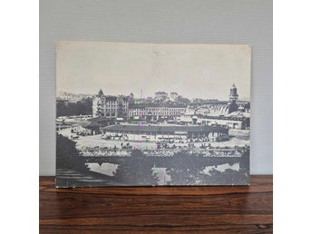 1 fotografi över Kungstorget i Göteborg, 1800-tal, 55*41 cm
