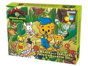 NYTT! BAMSE SPEL - BAMSE och VÄRLDENS MINSTA ÄVENTYR från KÄRNAN
