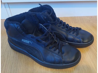 Puma höga sneakers svart strl 36