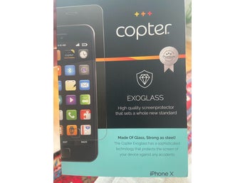 iPhone X Copter Exoglass Skärmskydd
