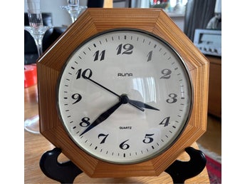 Vintage Väggklocka Runa