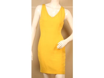 Ozbek ladies vintage yellow summer dress-EU 36-38-very rare 80s dress-FREE POST