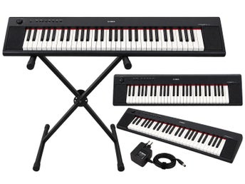 Yamaha Piaggero NP-11 Digitalpiano + stativ & nätadapter – mycket fint skick