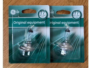 H7 24V 70W halogenlampor – Lastbil / Buss – Nya
