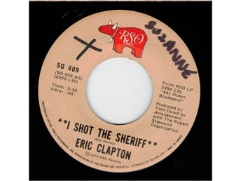 Eric Clapton - I Shot The Sheriff / Give Me Strenght, CAN 7