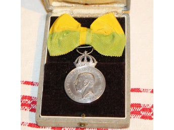 MEDALJ PATRIOTISKA SÄLLSKAPET. SILVER.19511955