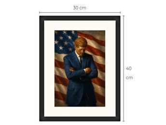 John F. Kennedy JFK Art print tavla Limited Edition #reapåtradera