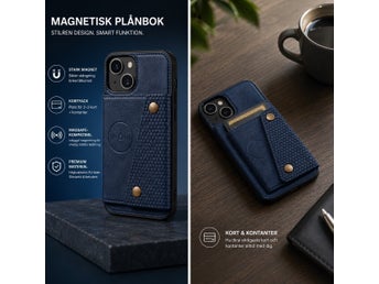 iPhone 14 Skal med Korthållare