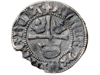 Albrekt av Mecklenburg (1364-1389). Kalmar. Örtug - Ex Bonde XR - 2 ex privat