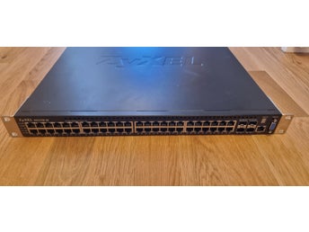 Zyxel XGS3700-48 Nätverksswitch 48x1gbps 4x10gbps