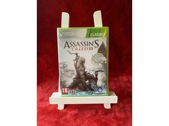 AssassinÂ´s Creed III, Xbox 360 + NY! (Svensksåld)