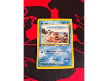 Swinub 1st edition 79/111 Neo Genesis Pokemonkort